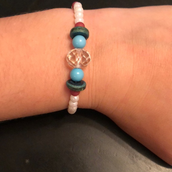 Stretch bracelet and stretchy matching ring - Picture 4 of 4